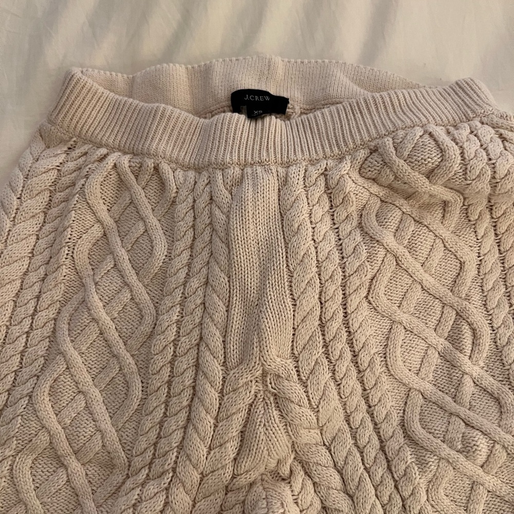 Only worn once Jcrew knit joggers